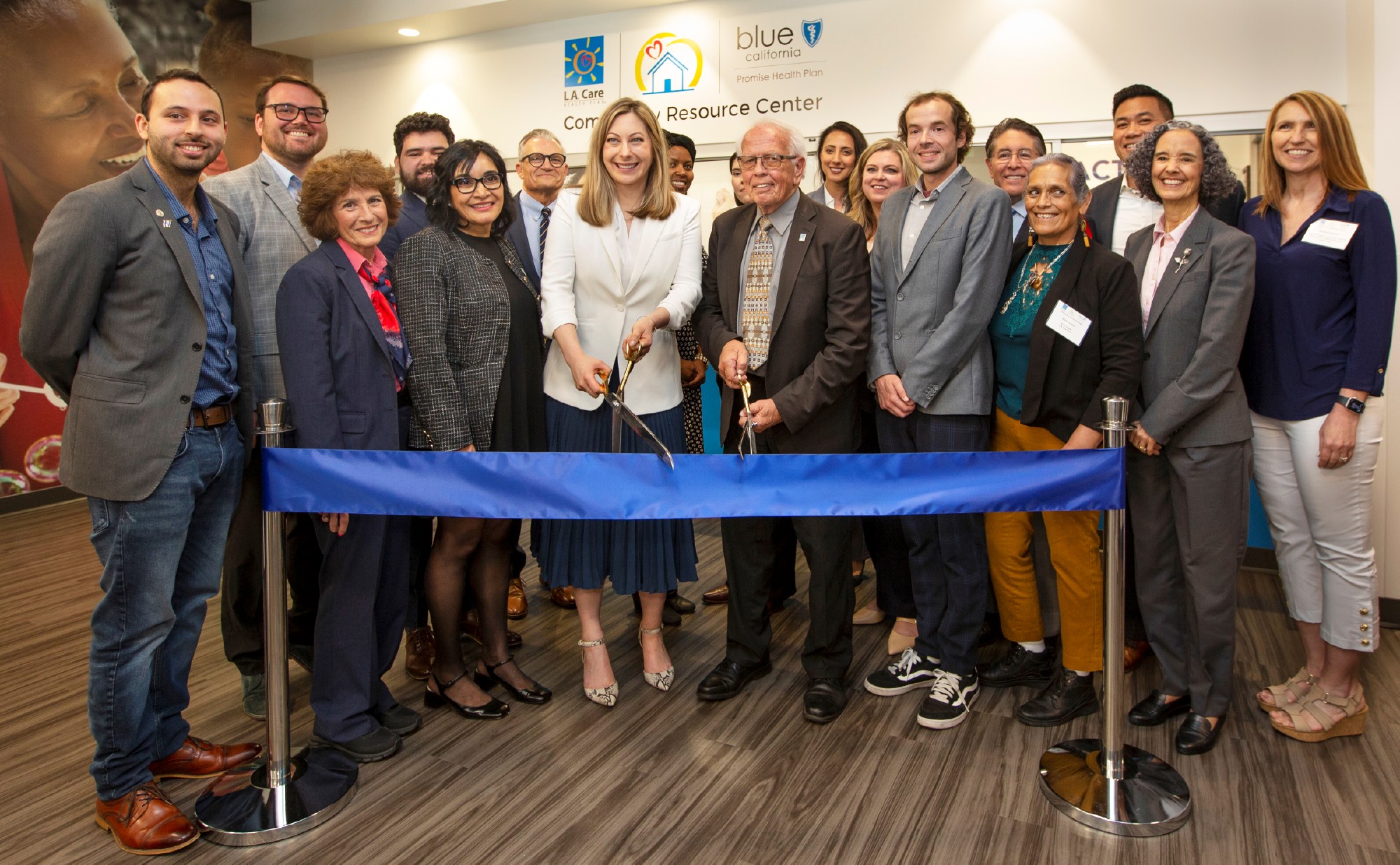 LA Care and Blue Shield Promise West LA CRC  Ribbon Cutting Ceremony_ 042624