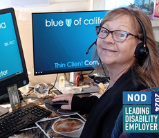 “Como Persona Con Discapacidad, Me Siento Una Empleada Valiosa”: Tammie Cantrell, Una De Los Más De 400 Empleados De Blue Shield Que Se Autoidentifican Como Personas Con Discapacidades
