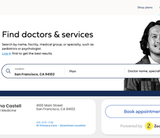 appointment booking user interface image