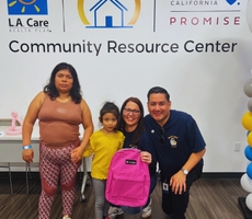 L.A. Care y Blue Shield of California Promise Health Plans celebran la inauguración de su  nuevo Centro de Recursos Comunitarios en Lincoln Heights con un evento de inicio de clases