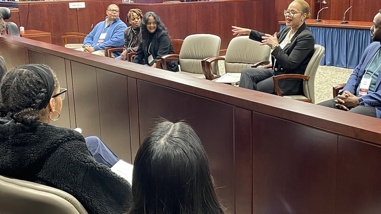 Judge Ebony M. Scott Shares Journey to the Bench at Abramson Scholarship Foundation Event