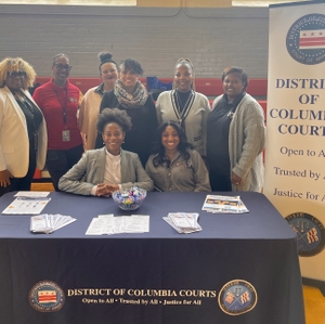 DC Courts Connects with Sousa Middle School Students to Inspire Future Careers Ensuring Access to Justice