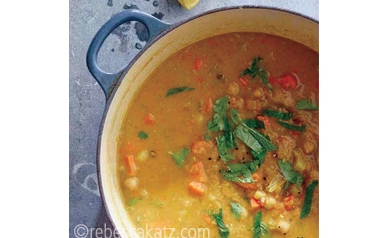 Moroccan Chickpea and Vegetable Soup