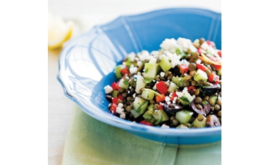 Mediterranean Lentil Salad