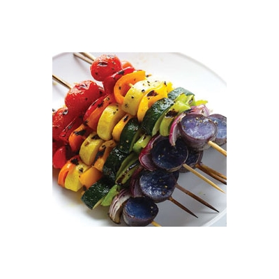 Rainbow Veggie Skewers