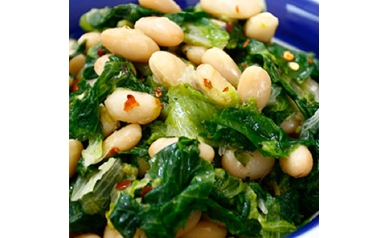 Tuscan Beans and Greens