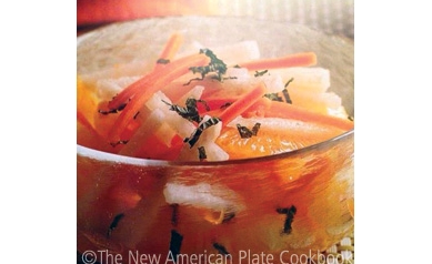 Jicama and Orange Salad with Mint