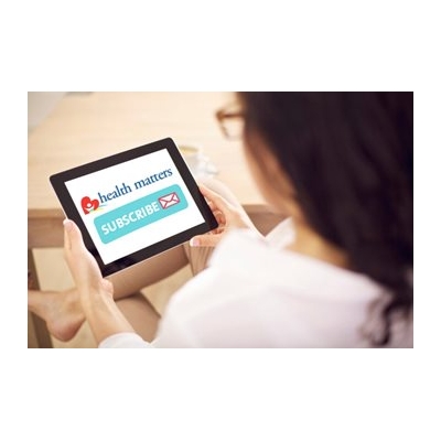 Get Health Matters Delivered for Free