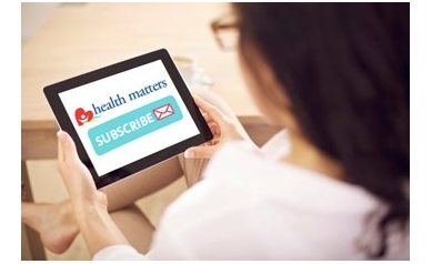 Get Health Matters Delivered for Free