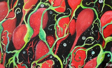 The Art of Science: Grad Student Finds Inspiration in Images of the Brain