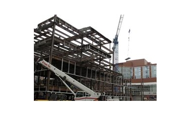 Construction Milestone - Crane Comes Down