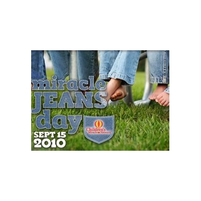 Gear Up to Dress Down on Miracle Jeans Day
