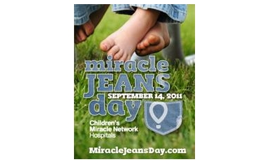 Skip Suiting Up on Miracle Jeans Day