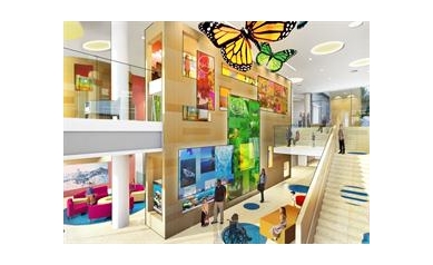Interior Design of Golisano Children’s Hospital to Be Soothing, Engaging