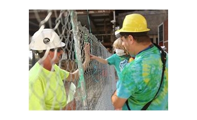 Pediatric Patients Decorate Steel Beam at Children's Hospital Celebration