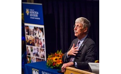 Director of National Institutes of Health Visits URMC