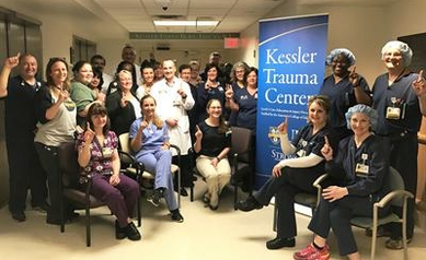 Kessler Trauma Center Earns National Re-Verification as Level I Center