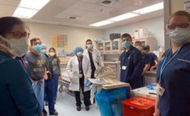 Emergency Medicine Team Returns from NYC COVID-19 Front Lines