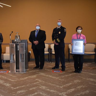 Shared Heroism: Greece Firefighters Donate Bell to WCI Greece 