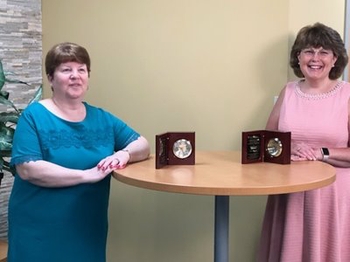 Sharon Hatch and Lisa Crosier