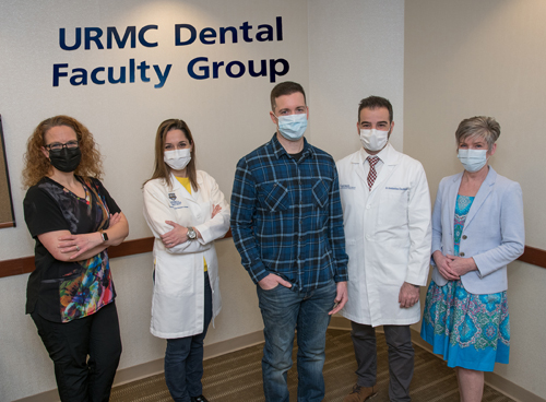 Jeff's team consisted of a Dental Assistant, two specialists, and the senior administrator.