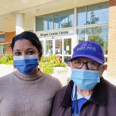 Supriya Mohile and pt Evelyn Bailey - Oct 2021