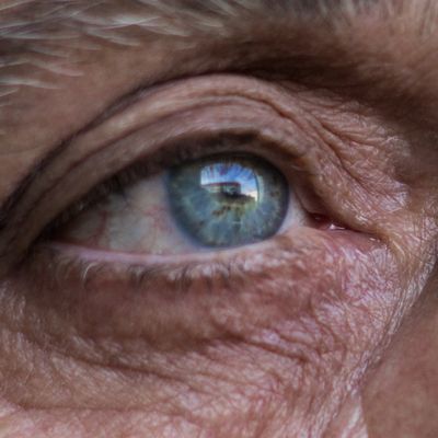 Eyes of a senior woman