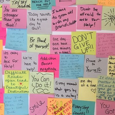 sticky notes