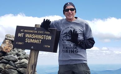 Cancer Survivor Climbs Highest Peak in Northeast to Celebrate Stem Cell Transplant Anniversary