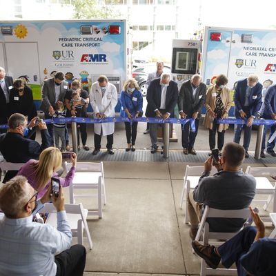 Ambulance Ribbon Cutting