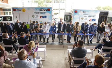 Ambulance Ribbon Cutting