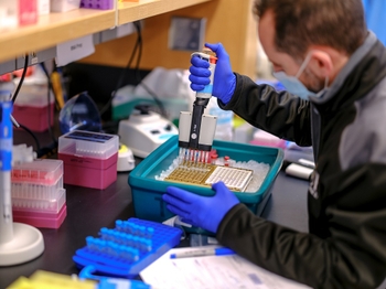 Generic science photo of researcher sorting cells