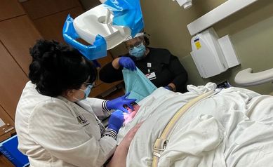 Woman with Multiple Medical Issues Travels Three Hours One Way for Dental Treatment
