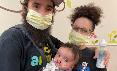 Team of Specialists Treat Baby Born with Two Unusual Conditions