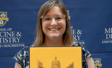 Neuroscience students and post-doc honored at ceremony to kick-off academic year