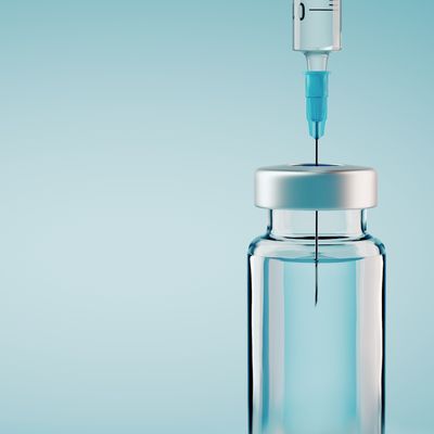 Vaccination or drug concept image