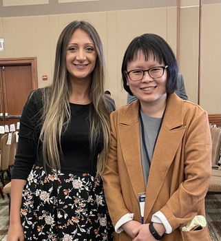 Marissa LoCastro fourth-yr med student with mentor Melissa Loh MD - 2023