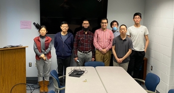 Team members of the Yu lab
