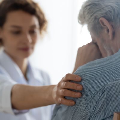 Doctor and Upset Patient