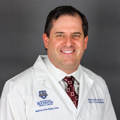 Matthew Bresler, M.D., M.B.A., Named Highland Hospital  Chief of Anesthesiology  