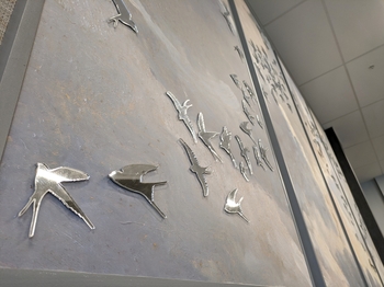 Flying Together: Mural at Strong Memorial Honors Ongoing Pandemic ...