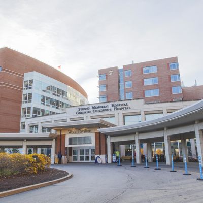 Strong Memorial Hospital front entrance