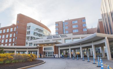 Strong Memorial Hospital front entrance