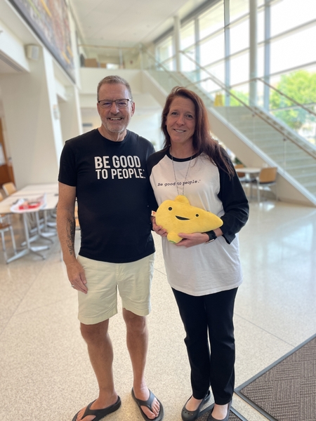 Tim McDonald and Beth Lipari
