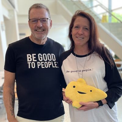 Tim McDonald and Beth Lipari