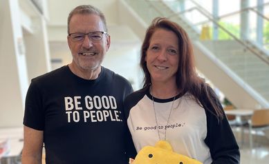 Tim McDonald and Beth Lipari