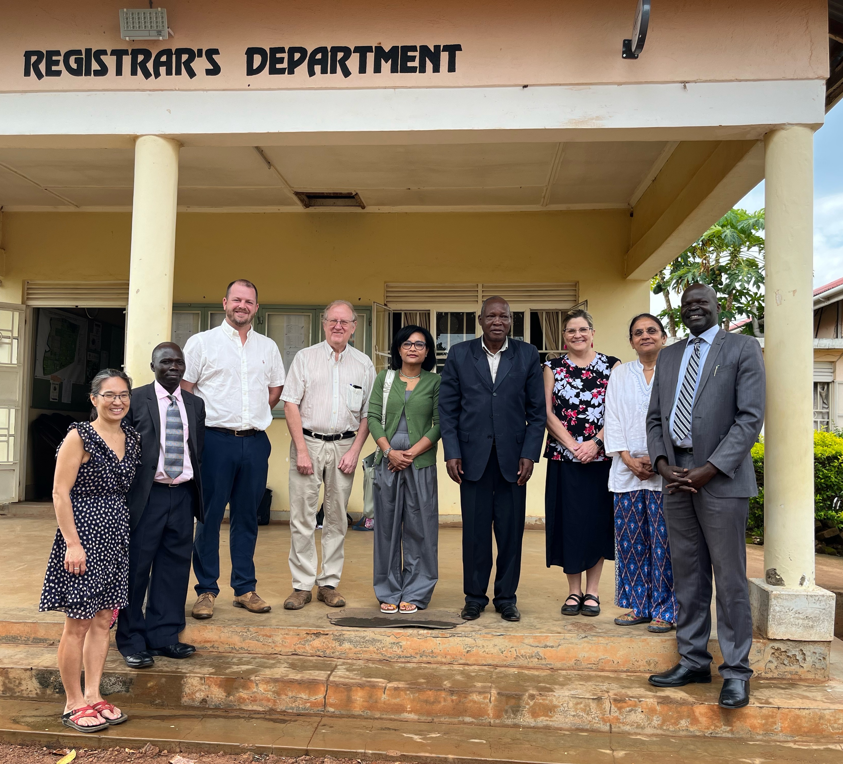 Paul B recent trip to Lira University in February 2024 by UR faculty and staff