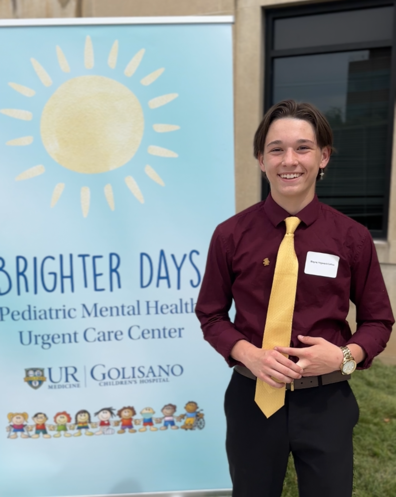 Blaine, patient at URMC 