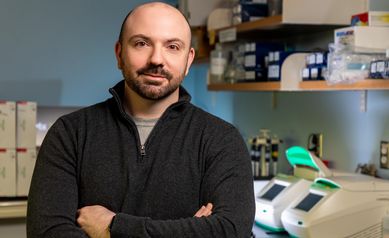 John Ashton lab shot