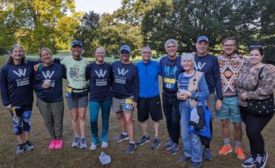 Linda D'Antonio 2023 Wilmot Warrior Weekend team and support crew